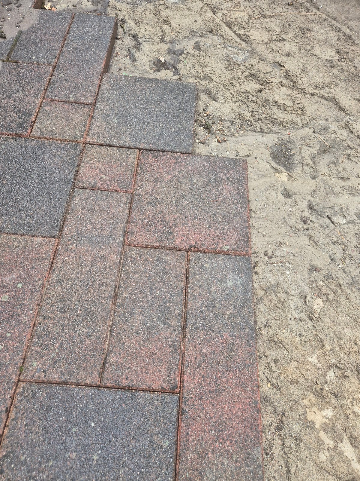 Gebruikte terrastegels voor tuin of oprit, Tuin en Terras, Ophalen, Gebruikt, Minder dan 5 m², Beton