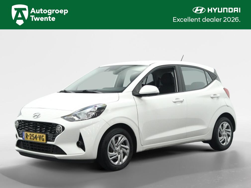 Hyundai i10 1.0 Comfort | Carplay Navigatie | Airco | Cruise, Keurmerk '100% Onderhouden', 12 maanden, Stof, Gebruikt