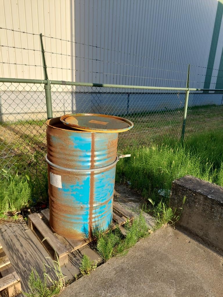 Robuuste vuurton / stookvat - Ideaal voor buiten, Tuin en Terras, Ophalen of Verzenden, Gebruikt, Vuurton