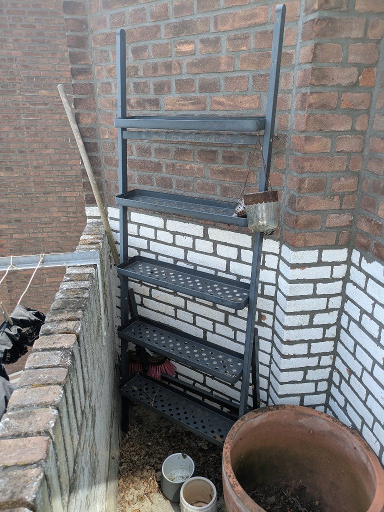 Plantenrek, Ophalen, Gebruikt, Balkon, Metaal