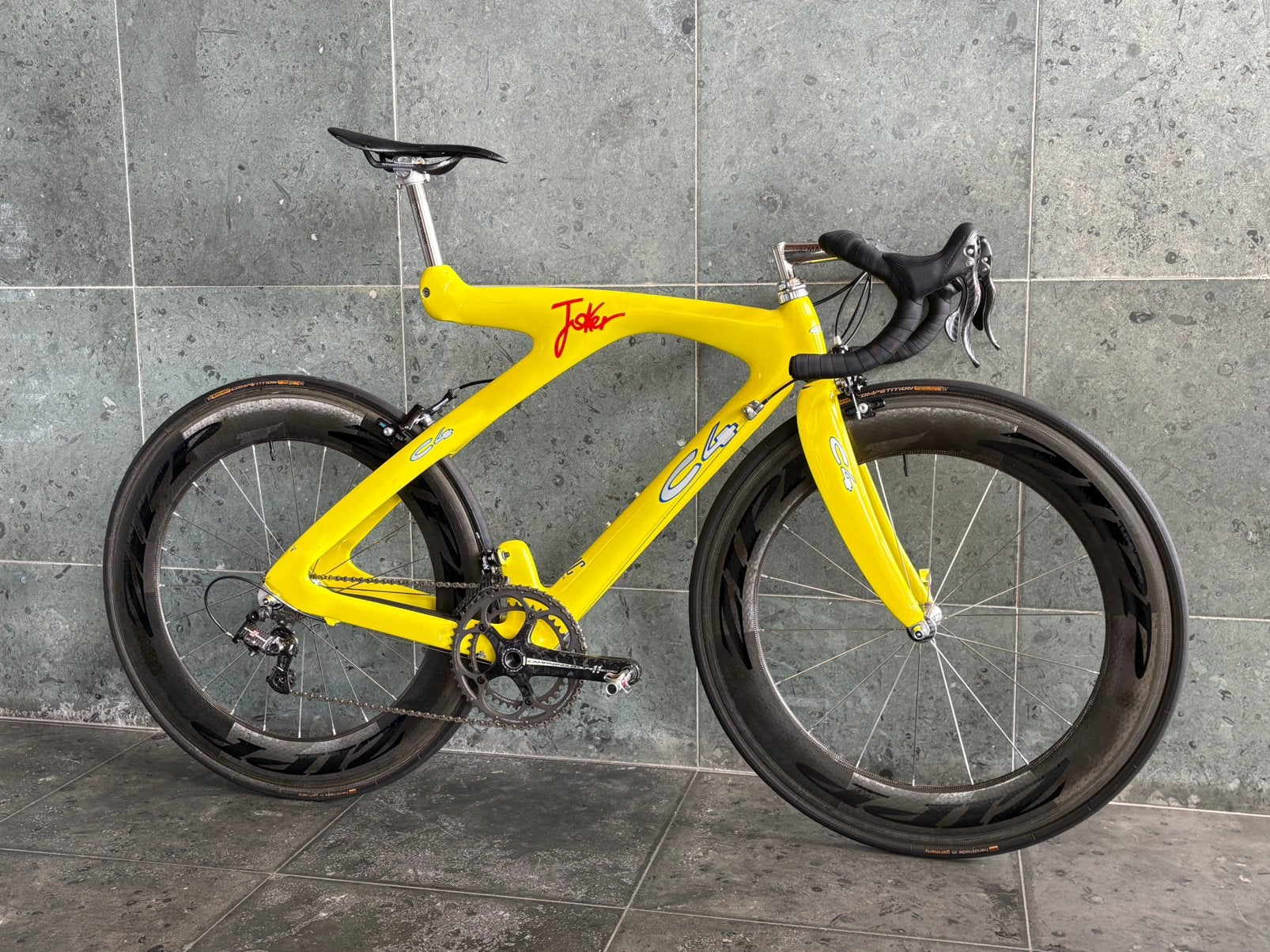 C4 Joker carbon Racefiets campagnolo super record 11 zipp, Fietsen en Brommers, Carbon, Zo goed als nieuw, Meer dan 20 versnellingen