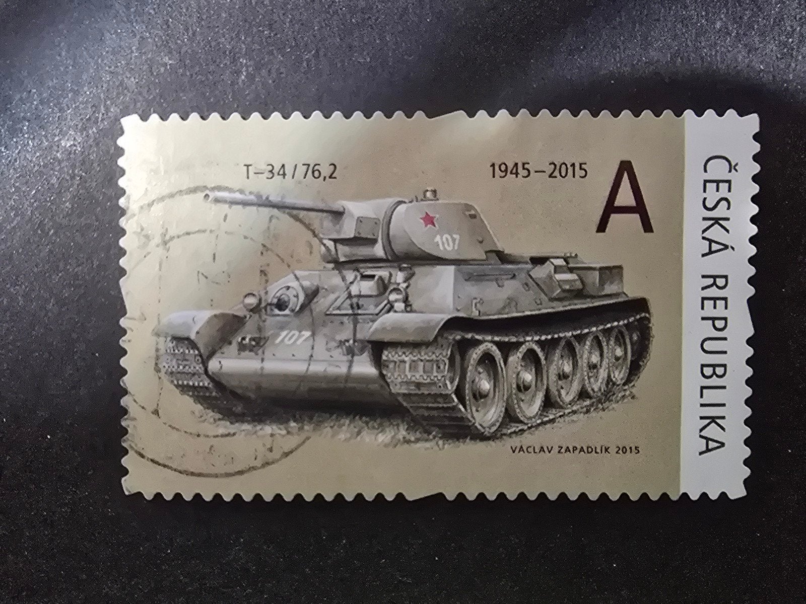 Postzegel Tsjechië 2015 - Michel 832, Ophalen of Verzenden, Overige landen, Gestempeld
