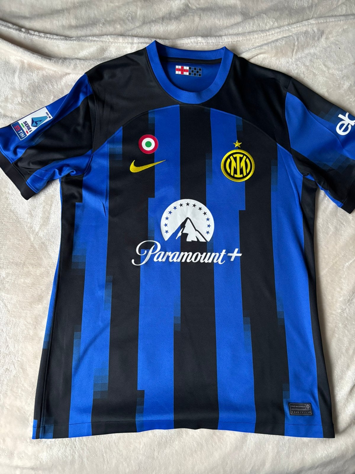 Inter Milan Nike thuisshirt 22/23 (M) #10 Lautaro, Verzamelen, Ophalen of Verzenden, Zo goed als nieuw, Buitenlandse clubs, Shirt