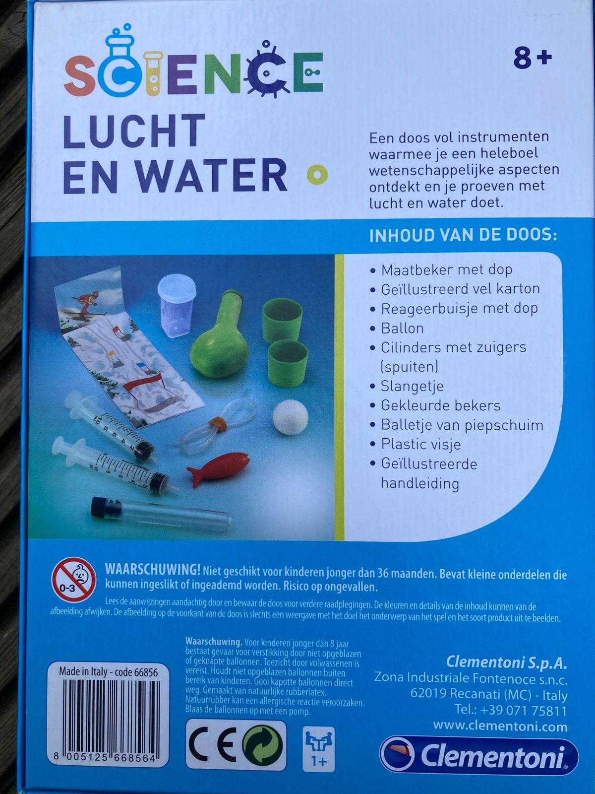 Science voor kids, Ophalen, Nieuw