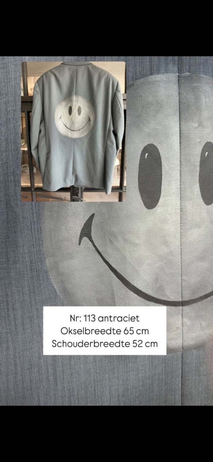 One of a kind smiley blazer, Ophalen of Verzenden, Nieuw