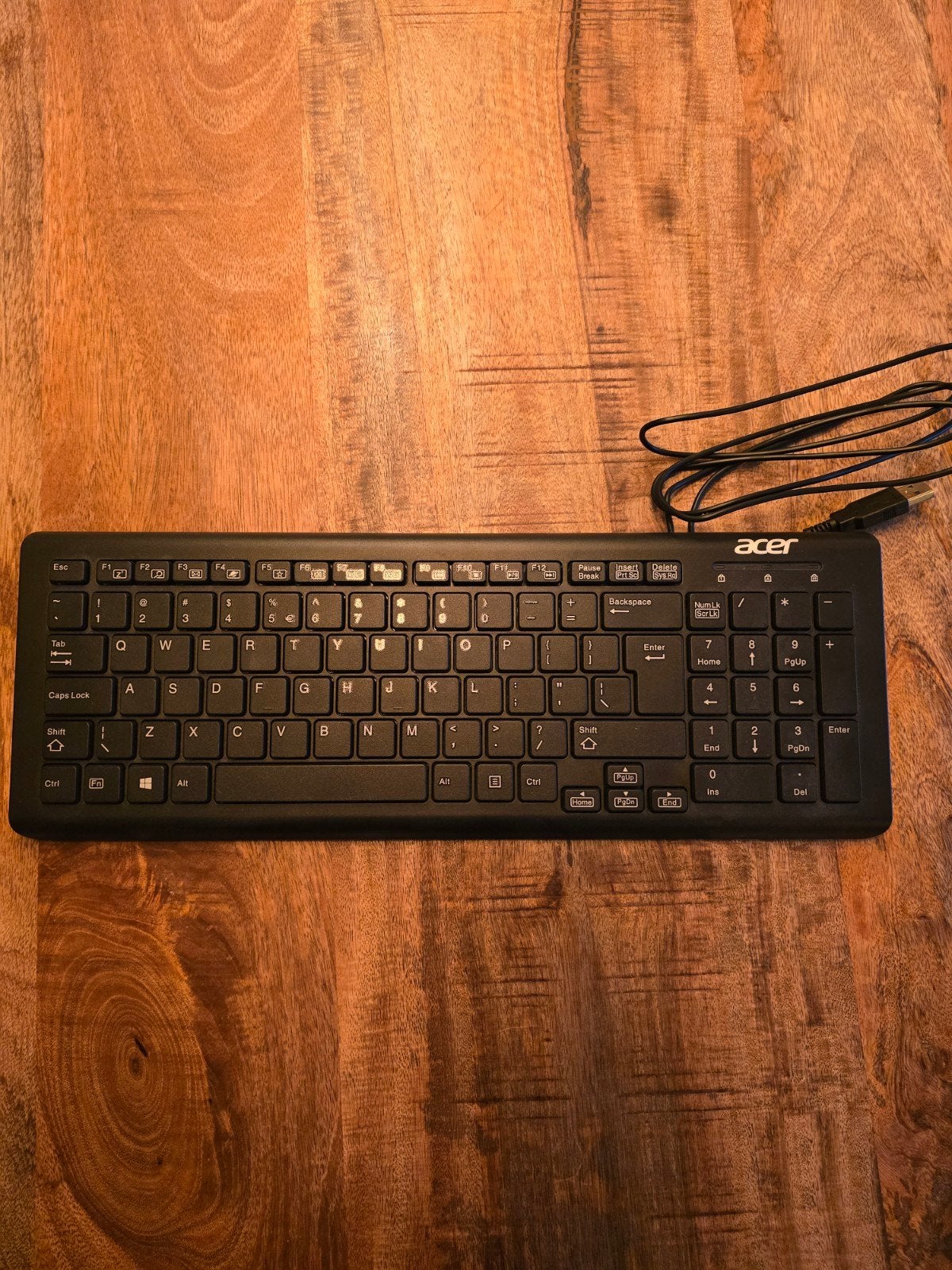 Acer bedraad toetsenbord - QWERTY - nieuw, Ophalen, Numeriek gedeelte, Nieuw, Qwerty