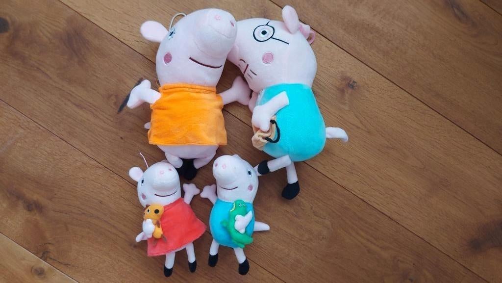 De familie Big, Kinderen en Baby's, Speelgoed | Knuffels en Pluche, Ophalen of Verzenden, Overige typen