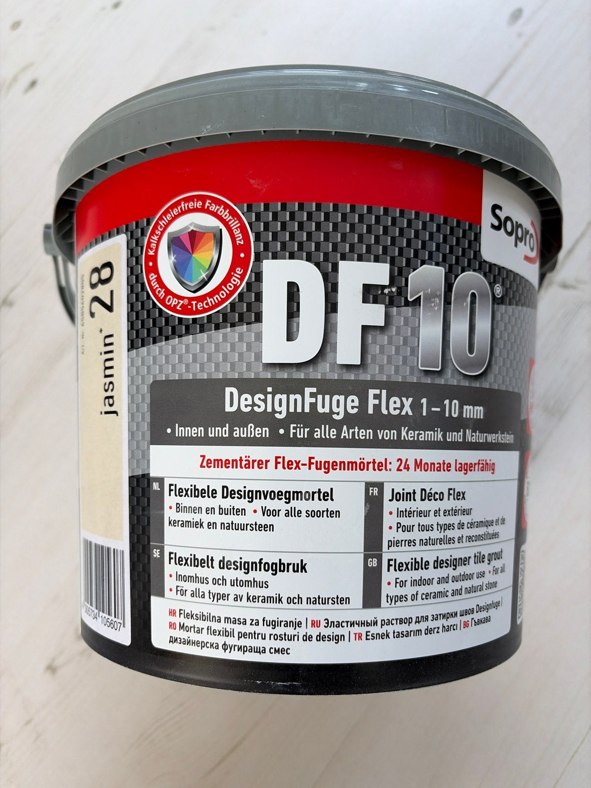 Sopro DF10 Designvoegmortel Flex - Minder dan kwart emmer, Ophalen of Verzenden, Gebruikt, Overige materialen, Overige typen