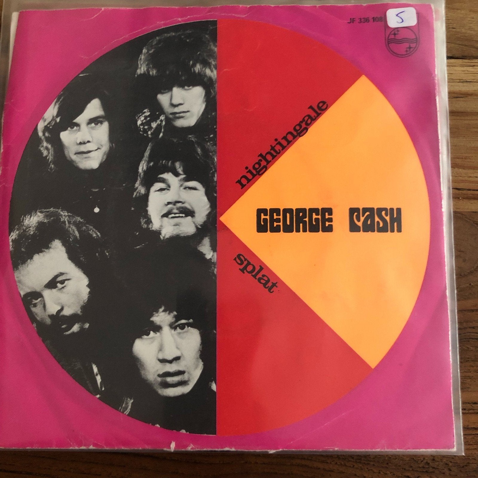 George Cash - Nightingale / Splat (Single), Ophalen of Verzenden, Gebruikt, 7 inch, Pop
