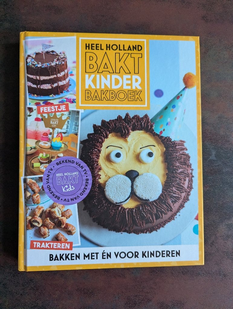 Kinderbakboek Heel Holland Bakt zo goed als nieuw, Boeken, Ophalen of Verzenden, Zo goed als nieuw, Nederland en België, Taart, Gebak en Desserts