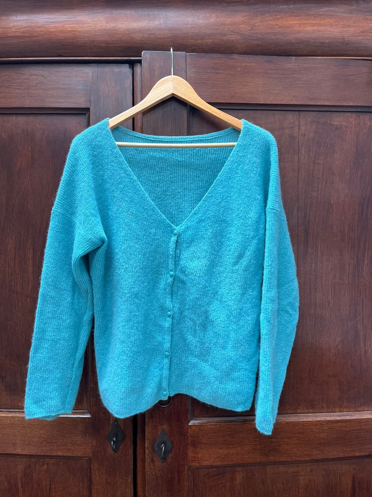 Sezane vest, Barry, Ophalen of Verzenden, Gedragen, Maat 46/48 (XL) of groter, Blauw