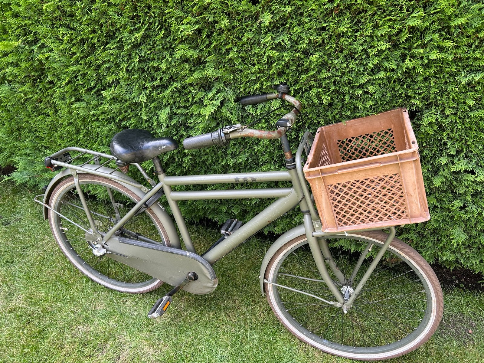 Kinderfiets 24 inch - Functioneel en klaar voor gebruik, Terugtraprem, Gebruikt, Minder dan 49 cm, Ophalen