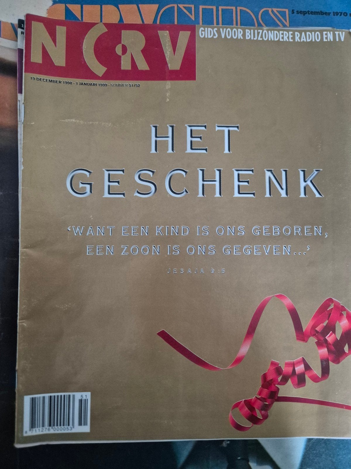 NCRV Gids - Het Geschenk (1998-1999), Ophalen of Verzenden, Gelezen, Overige typen