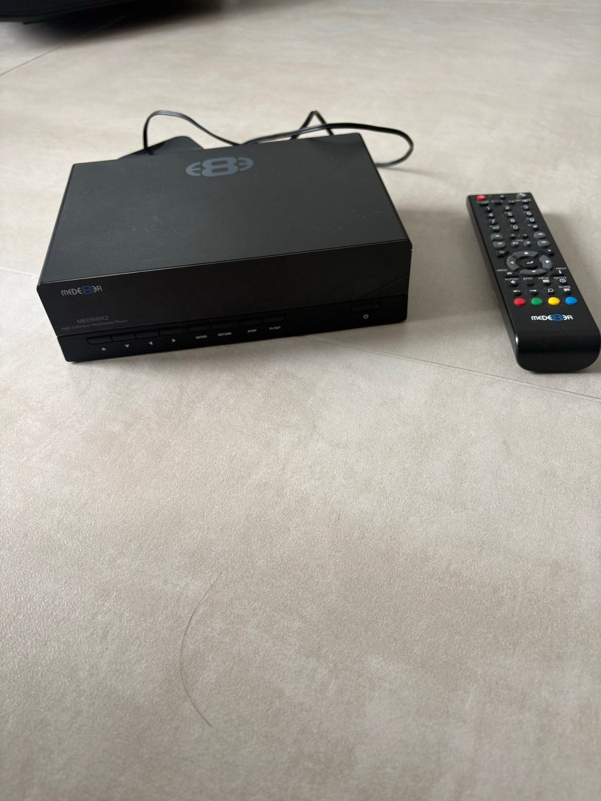 Mede8er MED500X2 Mediaspeler - Full HD, USB, Netwerk, Ophalen of Verzenden, Gebruikt, HDMI, Zonder harde schijf