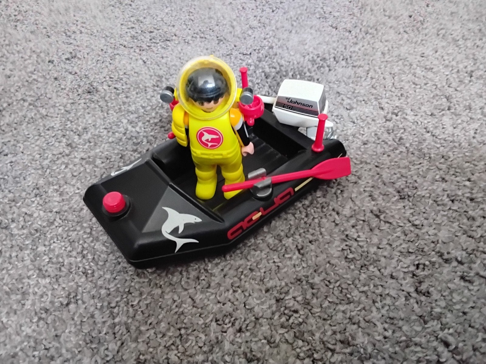 Playmobil duikboot met duiker en accessoires, Ophalen of Verzenden, Gebruikt, Jongen of Meisje