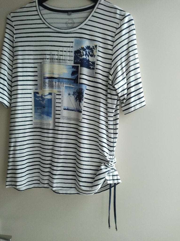 T-shirt van Rabe - maat 40, Maat 38/40 (M), Rabe, Blauw, Ophalen of Verzenden