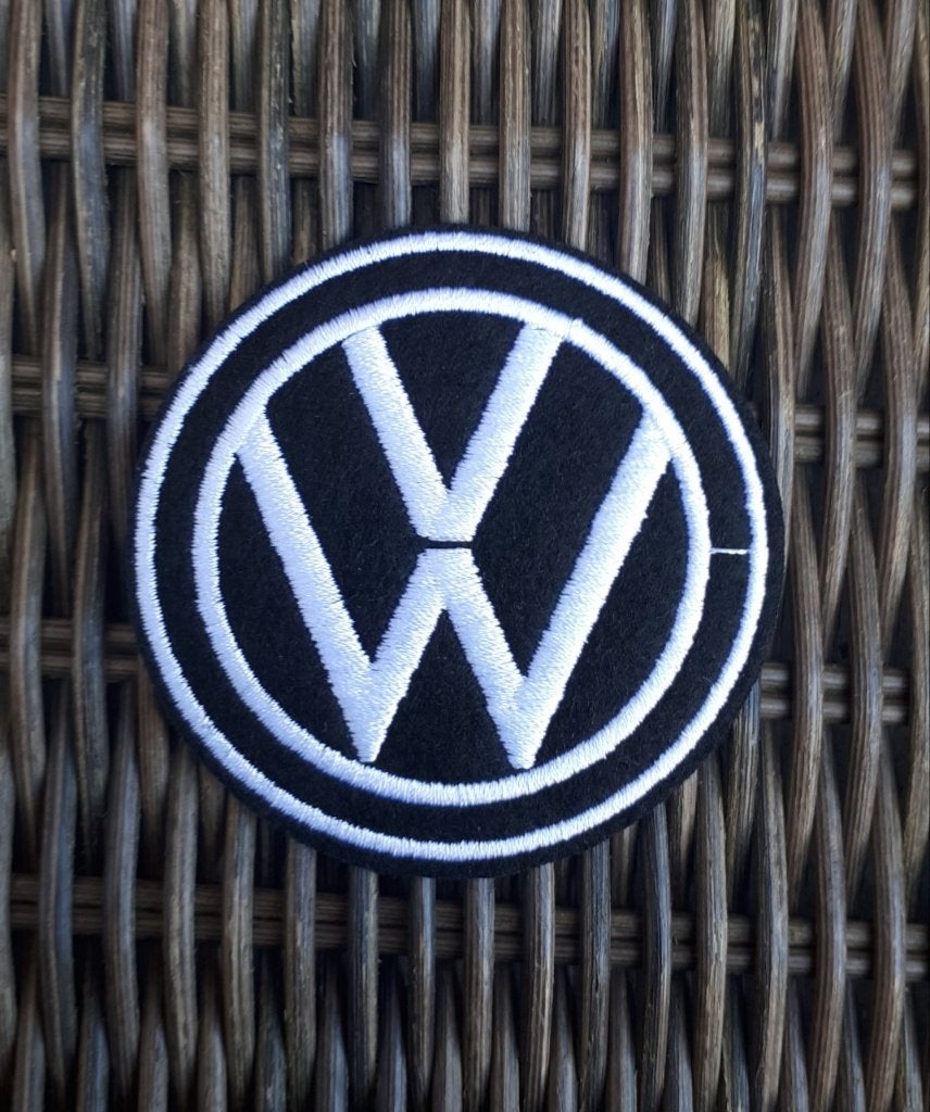 Volkswagen VW auto strijk patch embleem logo - 64 x 64 mm, Ophalen of Verzenden, Nieuw