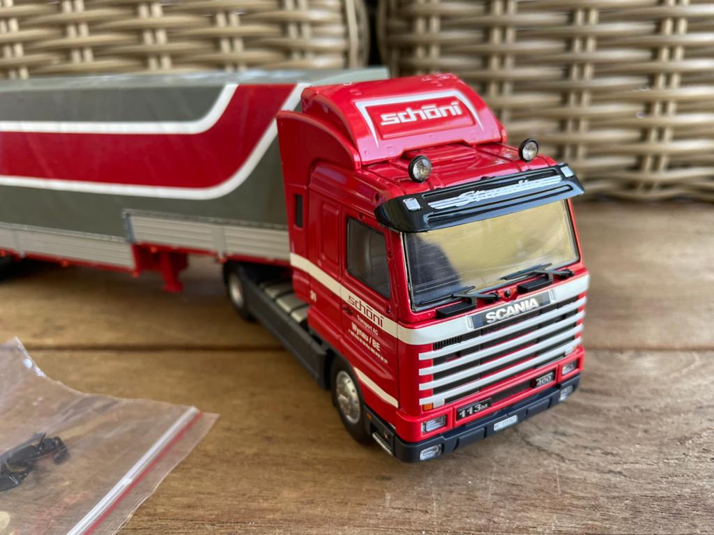 TEKNO SCANIA 113M SCHONI WYNAU, Ophalen of Verzenden, Nieuw, Bus of Vrachtwagen, Tekno
