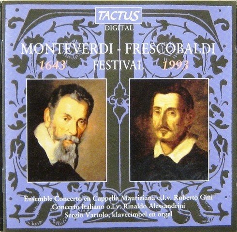 Monteverdi - Frescobaldi Festival (1643 - 1993) CD, Gebruikt, Ophalen of Verzenden, Orkest of Ballet, Barok