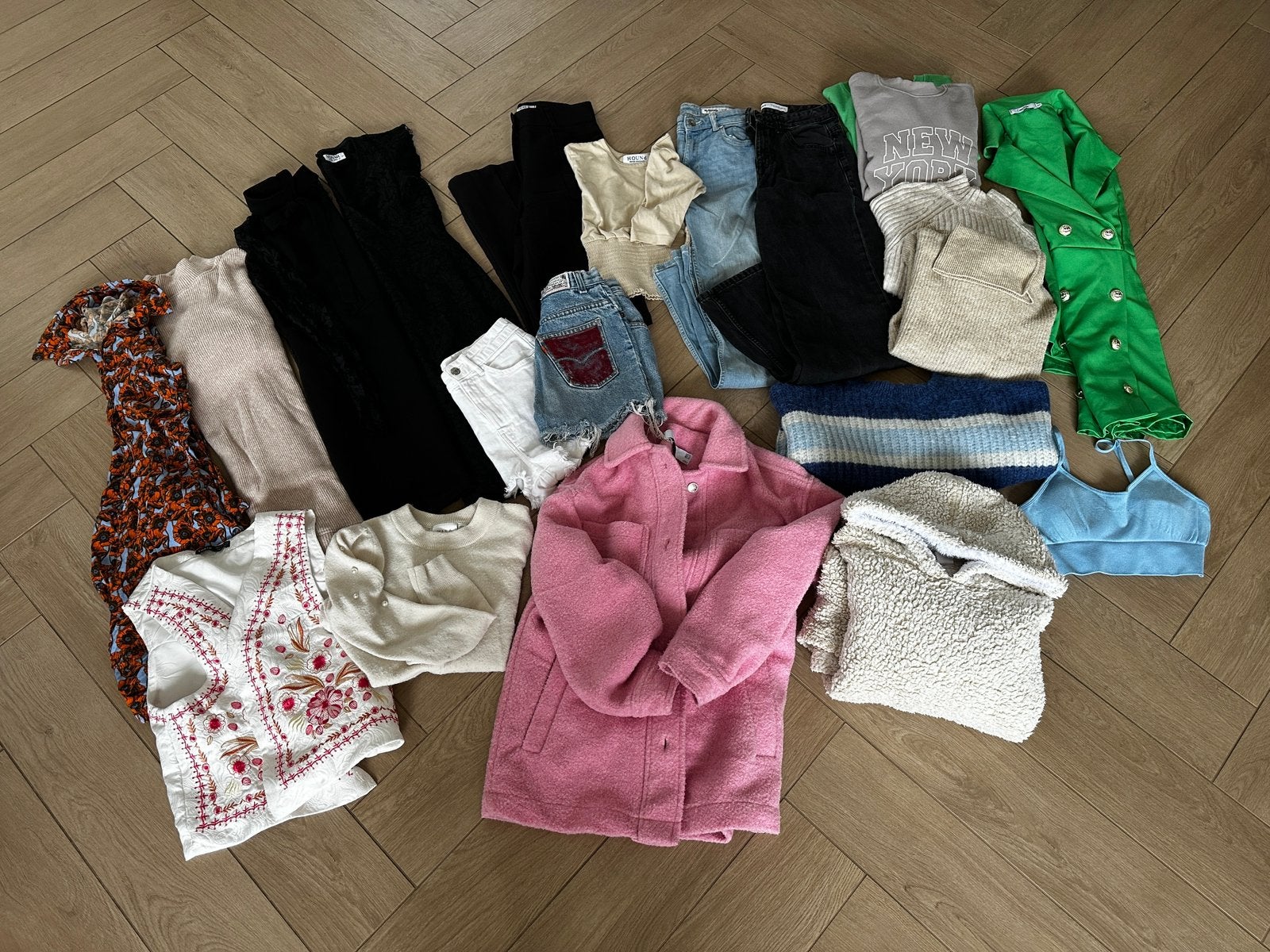 Groot kledingpakket meiden/dames xs/s/32/34, Ophalen of Verzenden, Gedragen, Maat 34 (XS) of kleiner