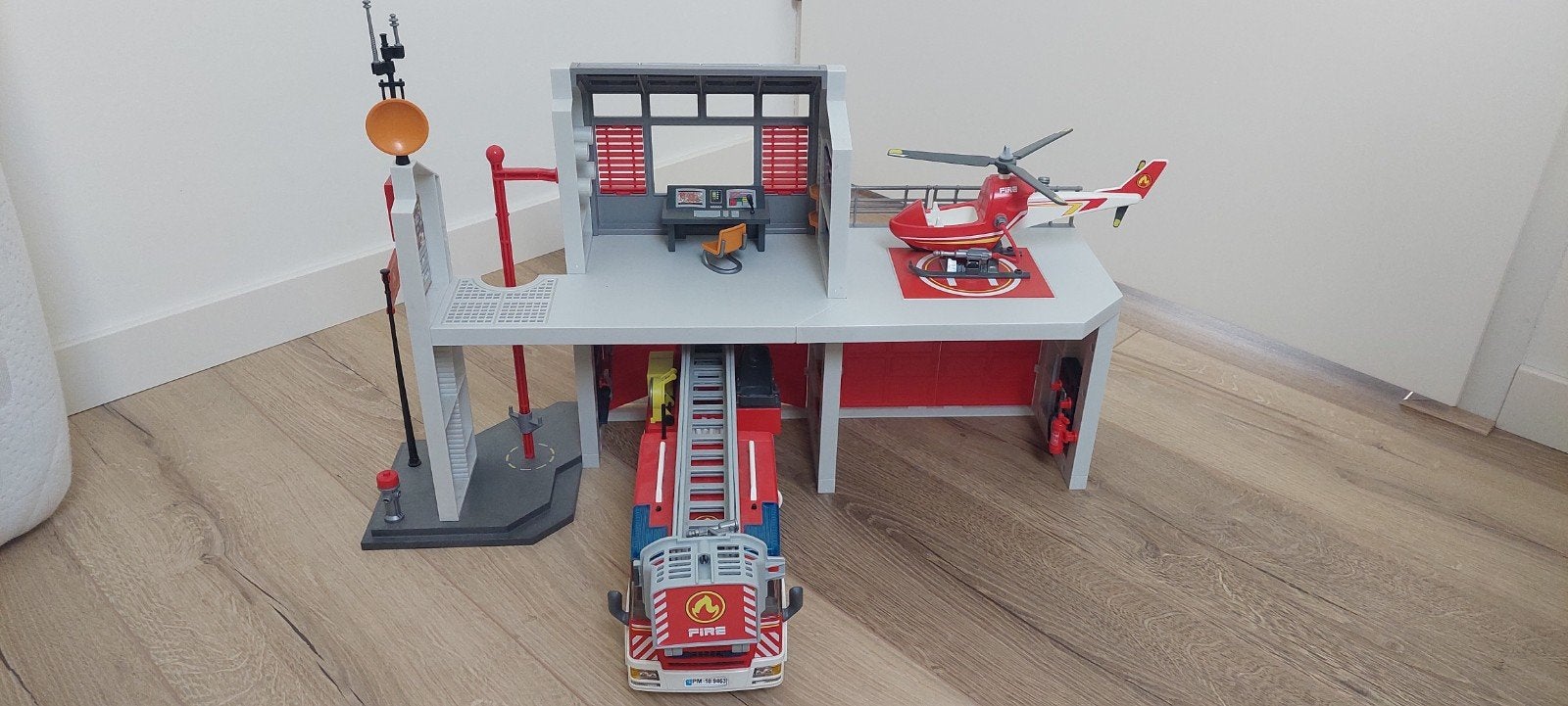 Playmobil brandweerkazerne, Ophalen of Verzenden