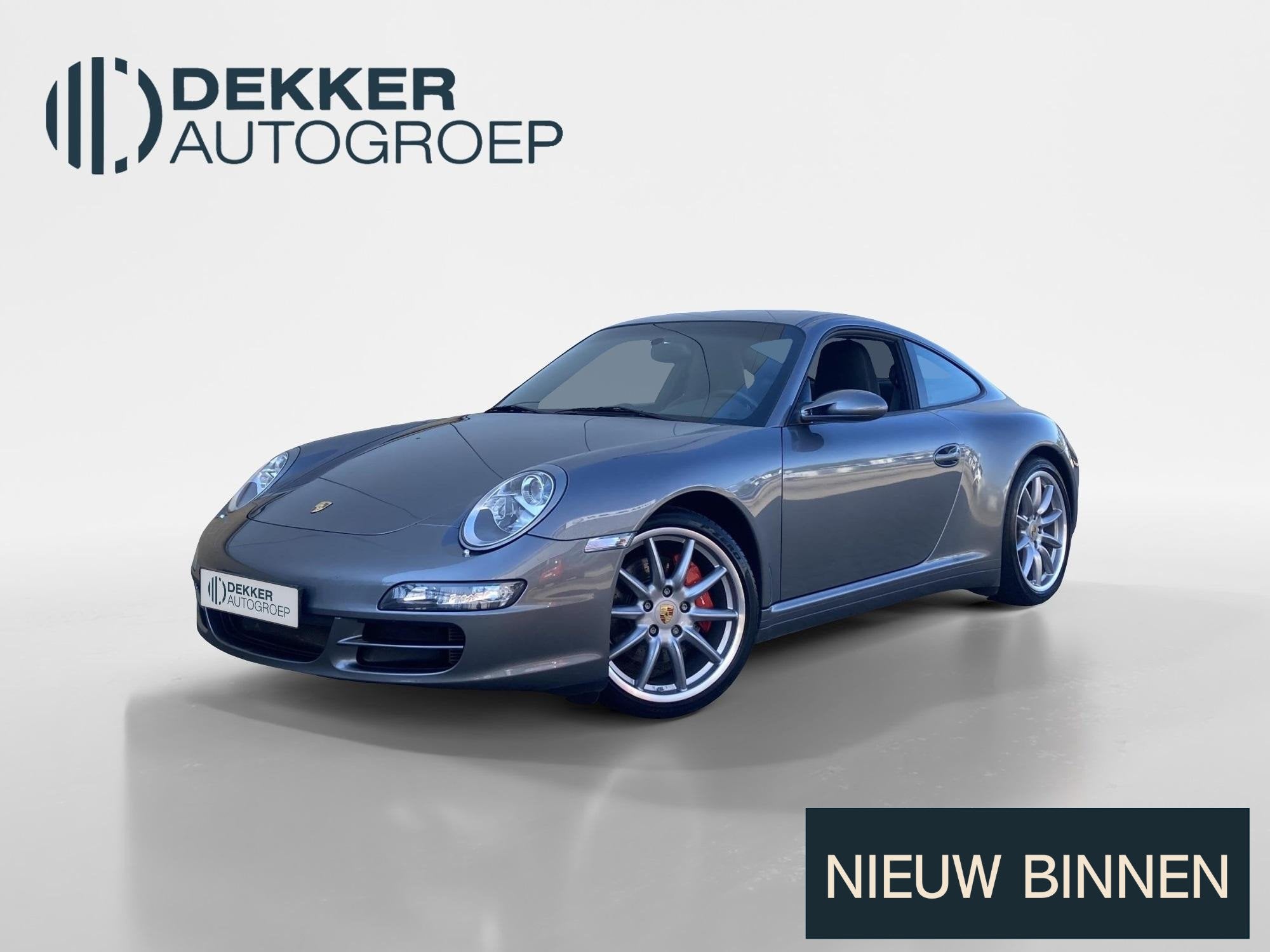 Porsche 911 3.8 Carrera 4S Model 997 - Sport Chrono - Tiptro, Auto's, Porsche, Automaat, Gebruikt, 4 stoelen, Leder
