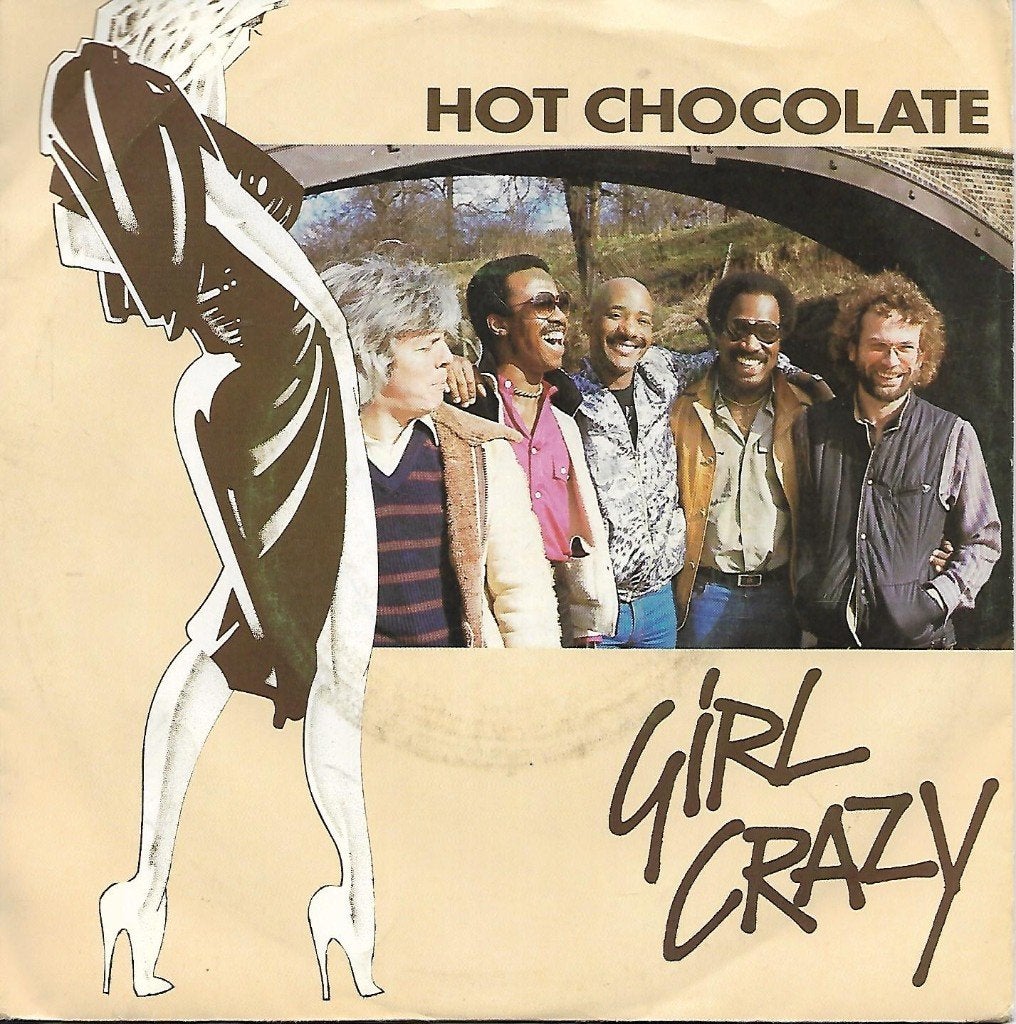 Hot Chocolate - Girl crazy, Ophalen of Verzenden, Gebruikt, 7 inch, Pop