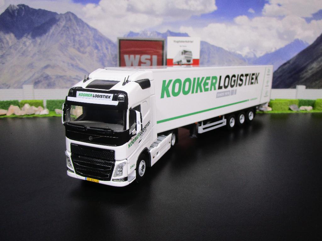 Wsi 01-4226 Kooiker Logistiek , Volvo FH4 Globetrotter, Hobby en Vrije tijd, Modelauto's | 1:50, Nieuw, Bus of Vrachtwagen, Wsi