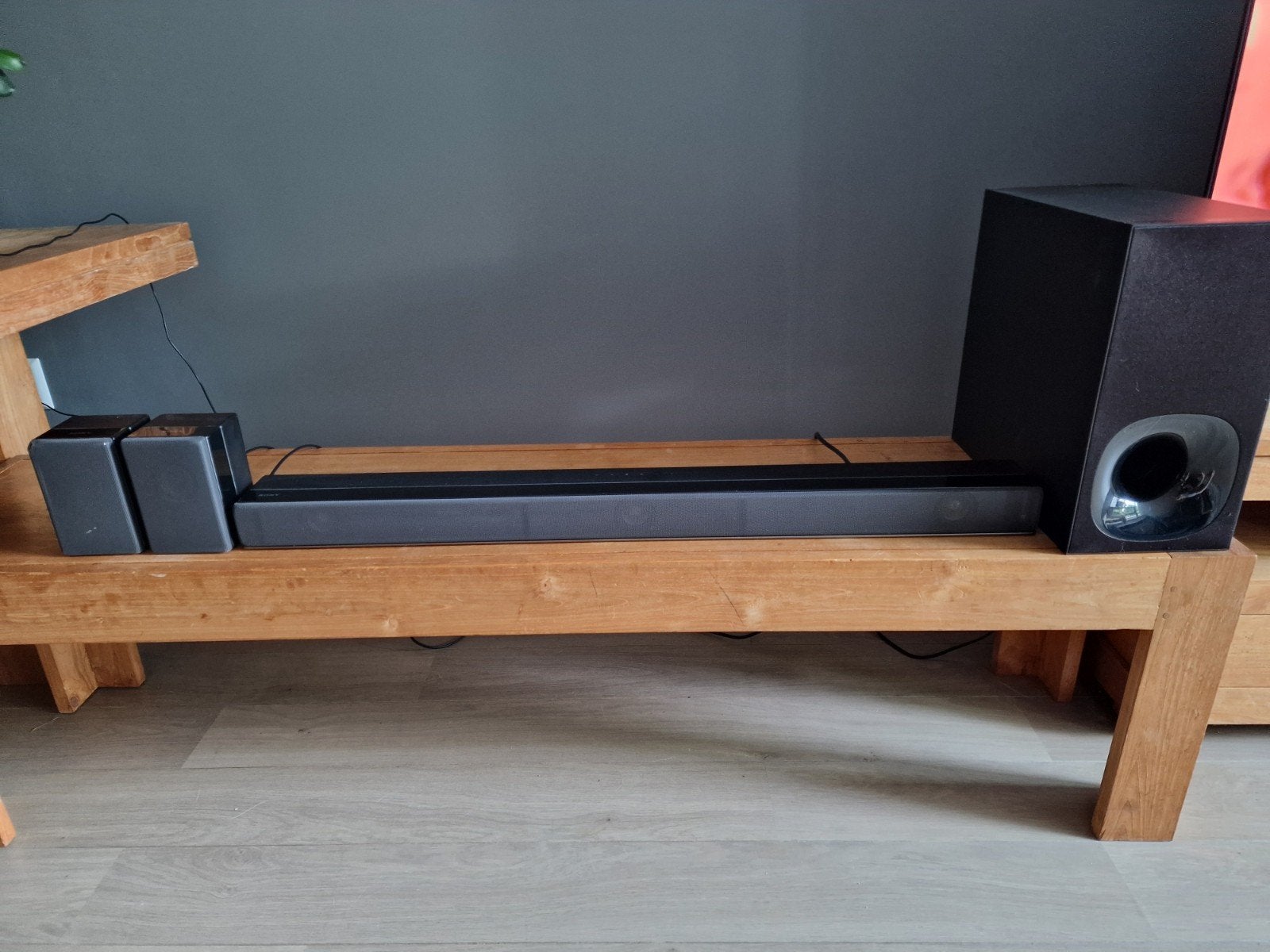 Sony HT-ZF9 soundbar met SA-Z9R speakers, Ophalen of Verzenden, Met externe subwoofer, Gebruikt