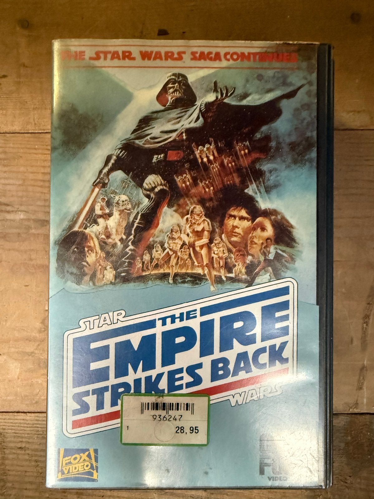 Star Wars: The Empire Strikes Back VHS, Gebruikt, Science Fiction en Fantasy, Ophalen of Verzenden, Vanaf 6 jaar
