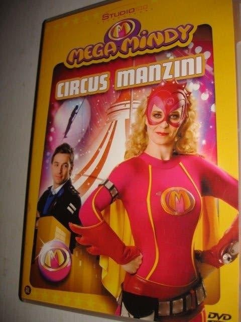 Mega Mindy- Circus Manzini- STUDIO 100-, Cd's en Dvd's, Alle leeftijden, Verzenden, Zo goed als nieuw