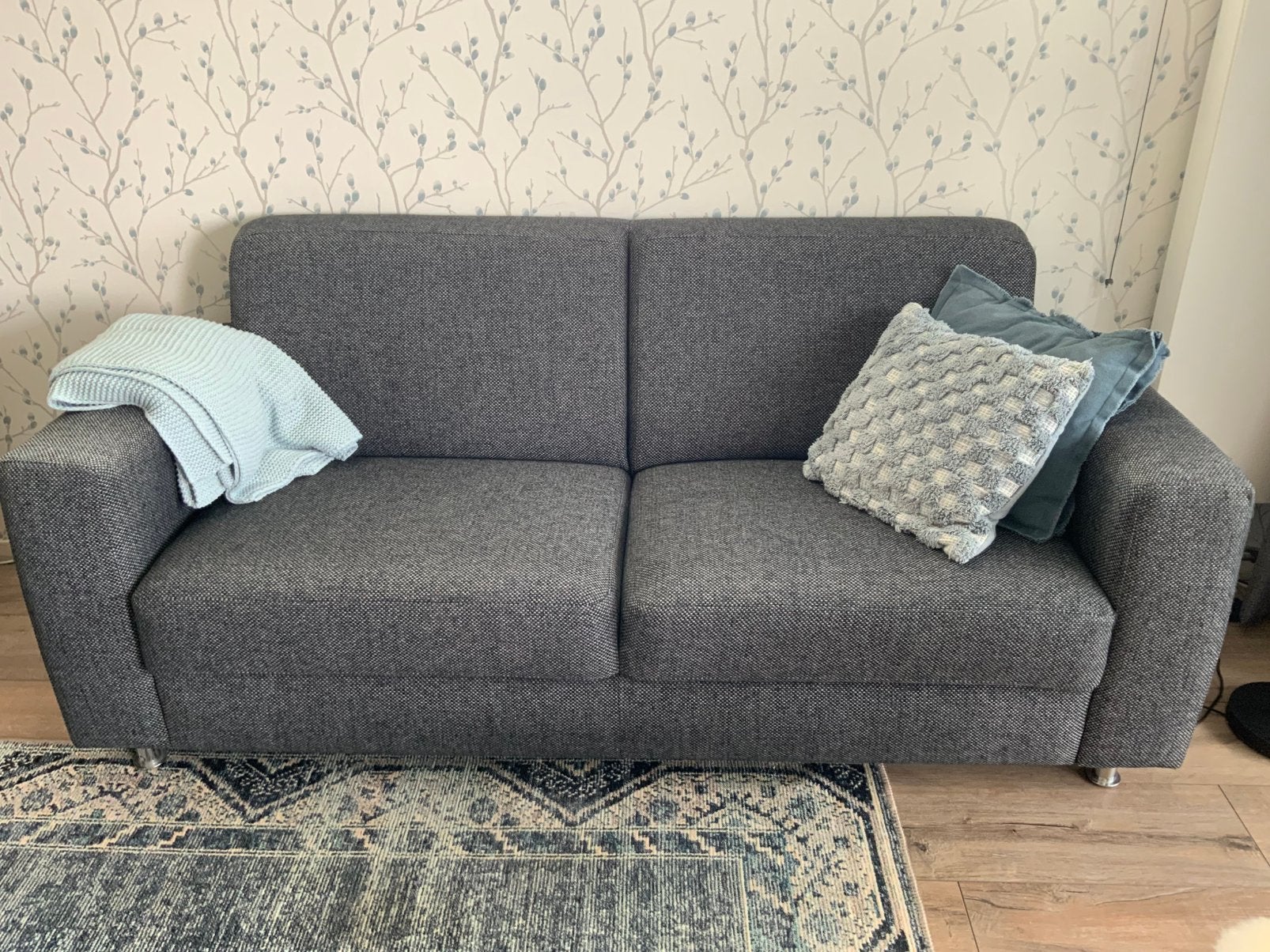 Leuke bank, Ophalen, Zo goed als nieuw, 75 tot 100 cm, Stof