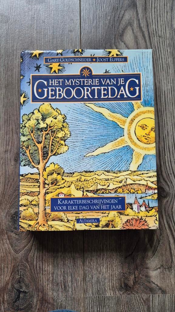 Het Mysterie van je Geboortedag - Hardcover uitvoering, Boeken, Gelezen, Achtergrond en Informatie, Astrologie, Gary Goldschneider, Joost Elffers