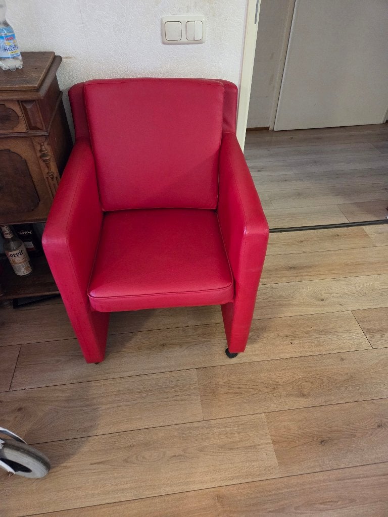 Stoel, Huis en Inrichting, Stoelen, Ophalen, Kunststof, Gebruikt, Twee