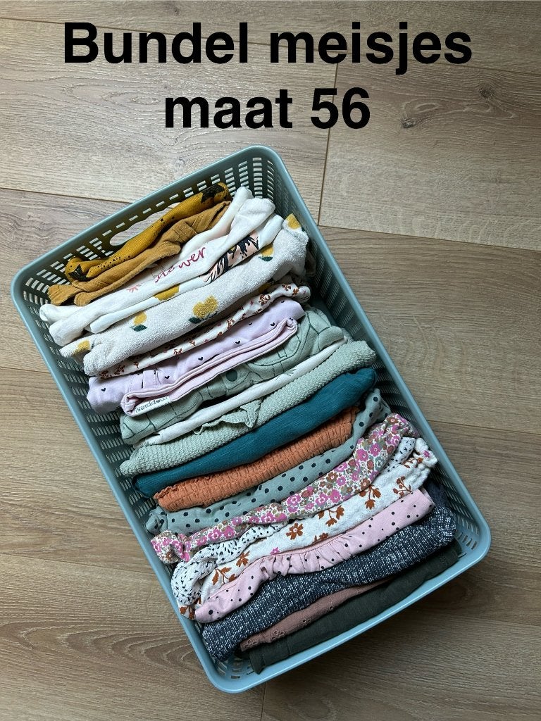 Kledingbundel/ kledingpakket meisjes - maat 56, Ophalen of Verzenden, Zo goed als nieuw, Maat 56