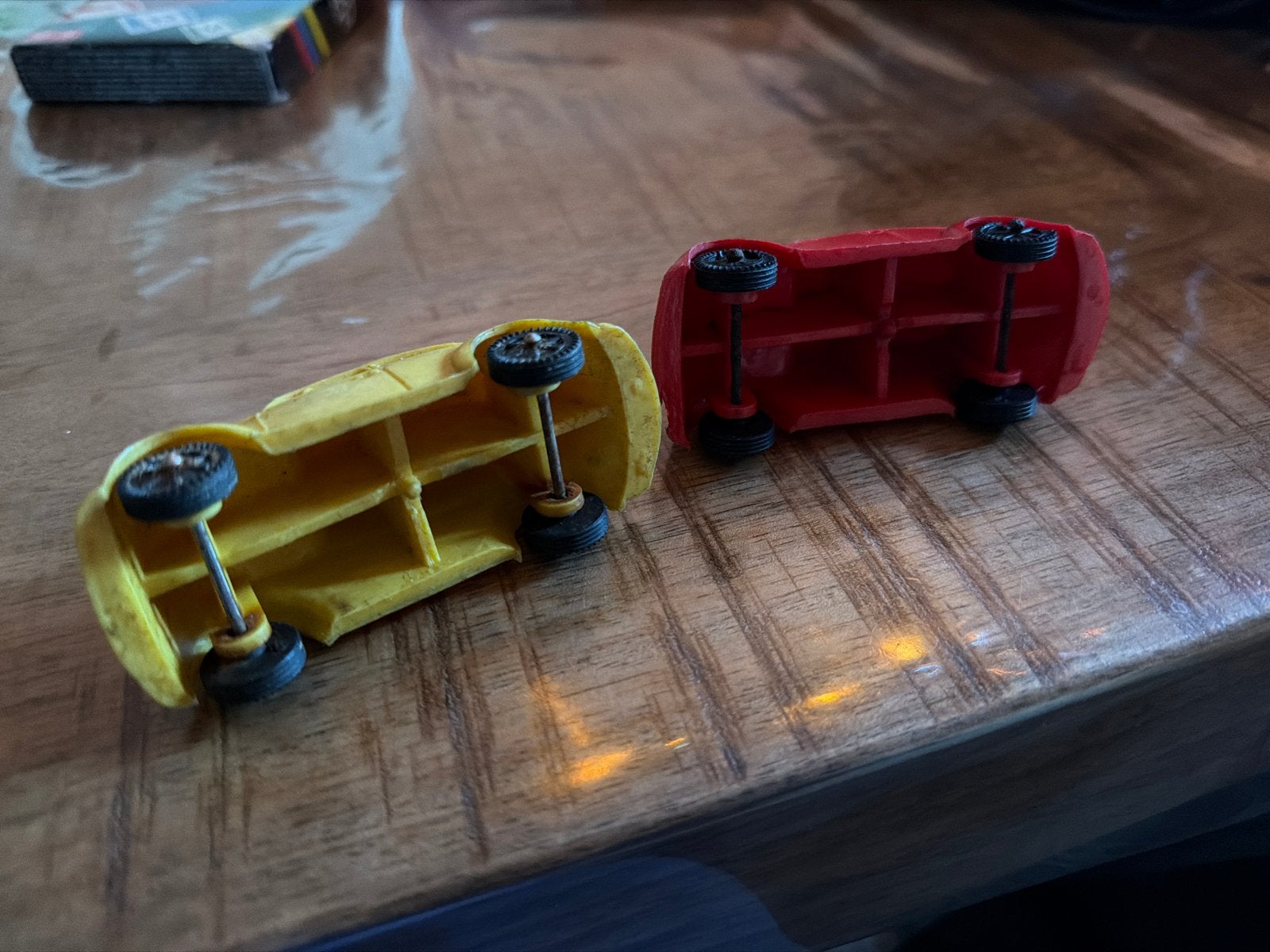 Twee Tomte Volkswagen Kever speelgoedauto's, Gebruikt, R, Ophalen of Verzenden, Tomte