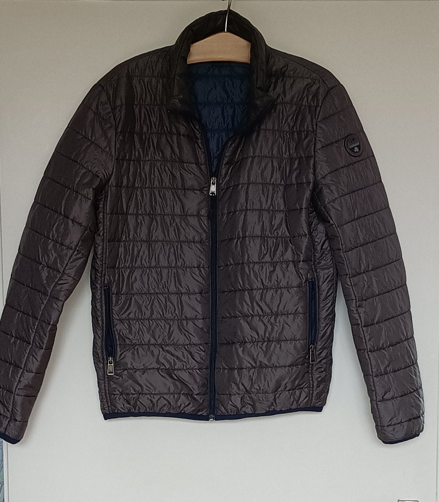 Nette herenjas zomer/tussendoor. Napapijri Geographic. Mt M, Kleding | Heren, Ophalen of Verzenden, Zo goed als nieuw, Maat 48/50 (M)
