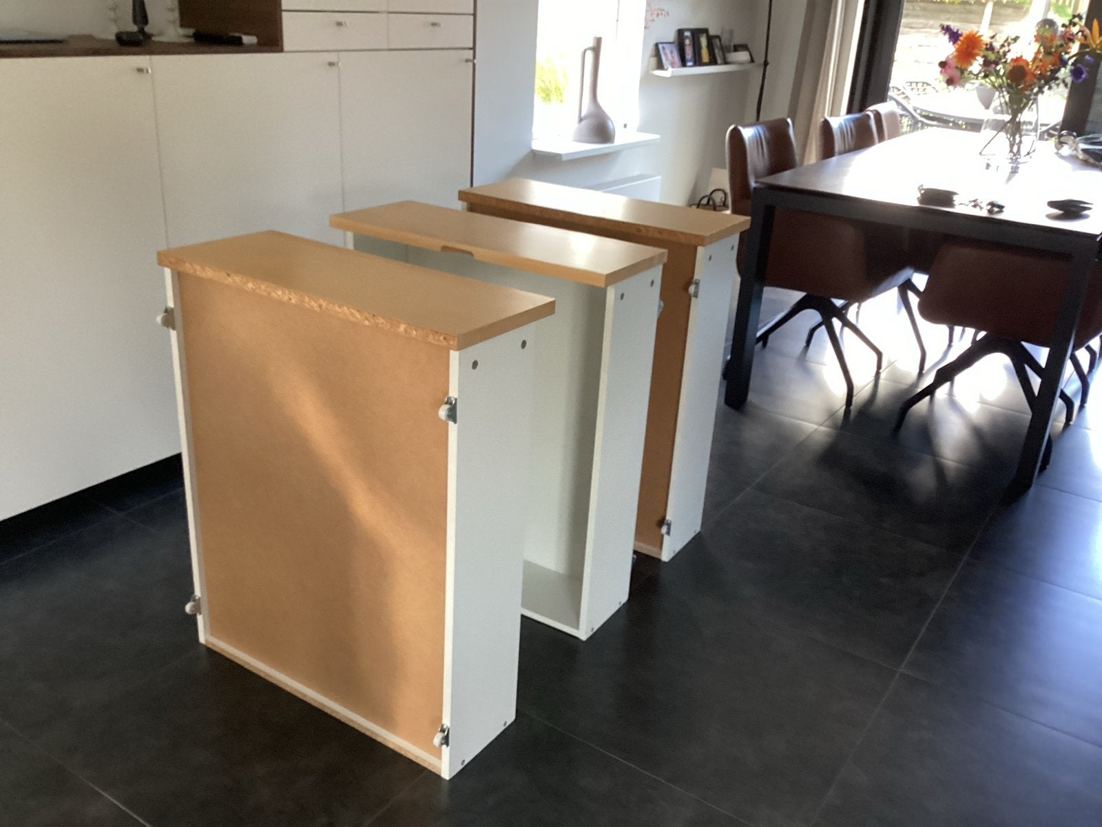 3 lades voor onder bed IKEA Brekke, Ophalen, Gebruikt, Hout, Overige kleuren