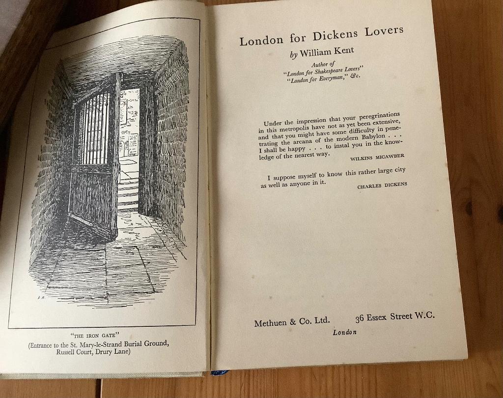 Charles Dickens/Kent, London for Dickens lovers 1935, Verzenden, Charles Dickens/Kent