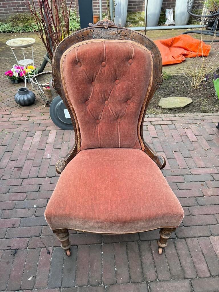Stoel, Huis en Inrichting, Stoelen, Ophalen, OUD, Overige materialen, Gebruikt