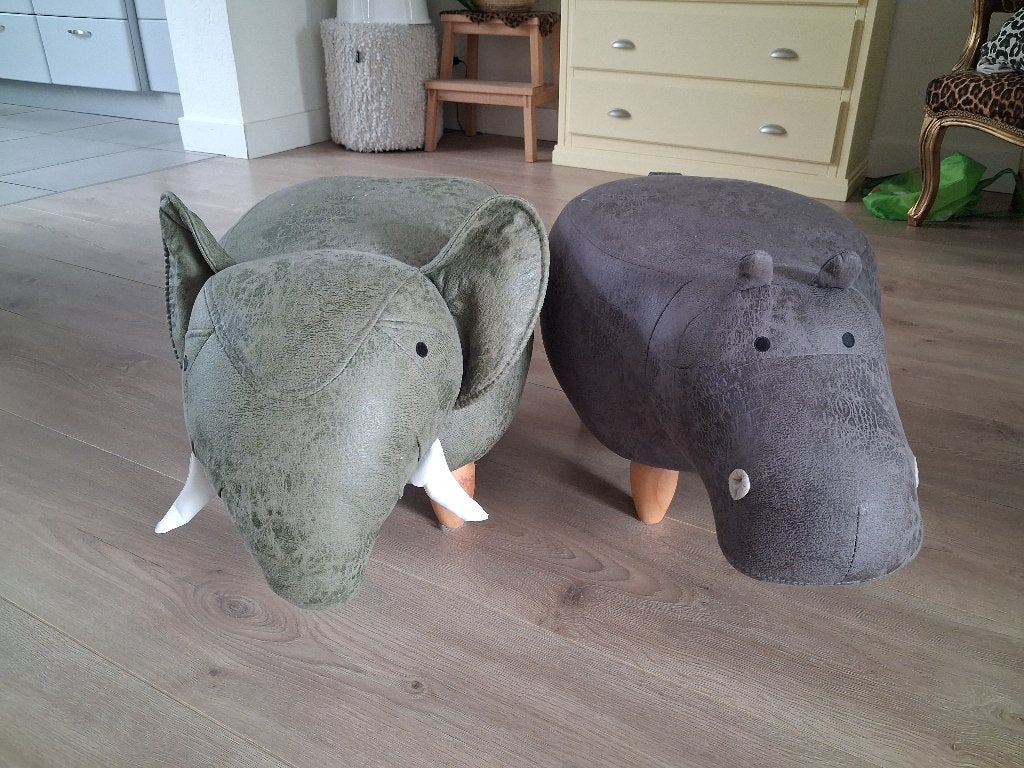 Leuke poefjes, Ophalen, Zo goed als nieuw, Zitmeubel, Overige merken