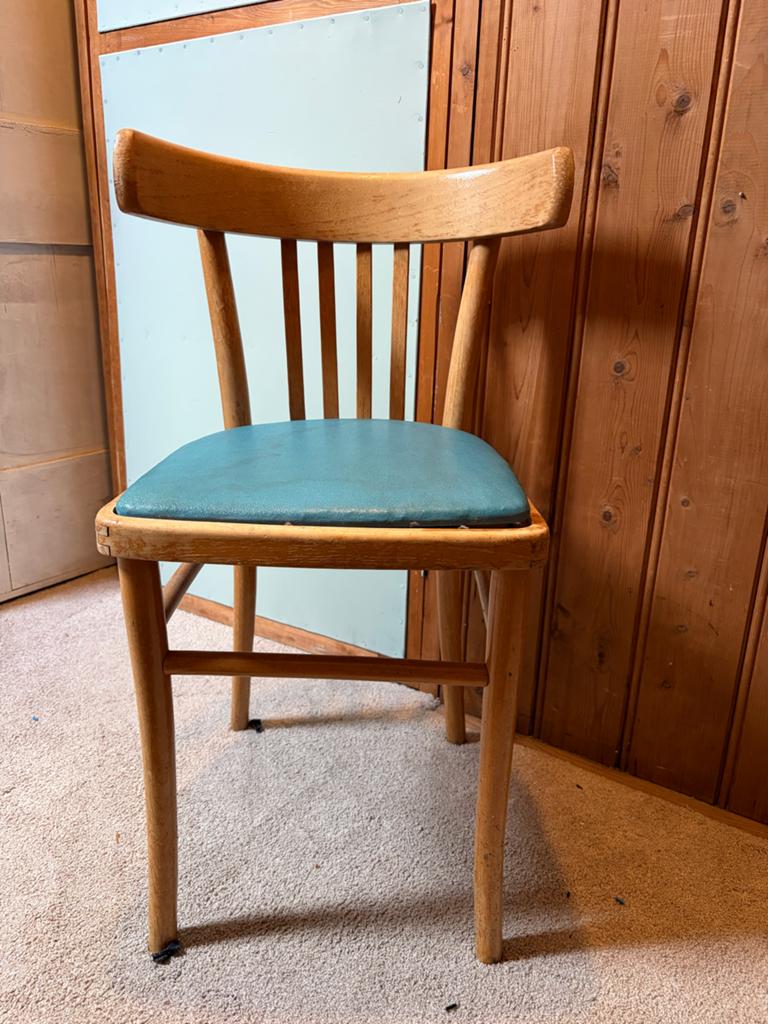 4 Vintage café stoeltjes, Antiek en Kunst, Ophalen