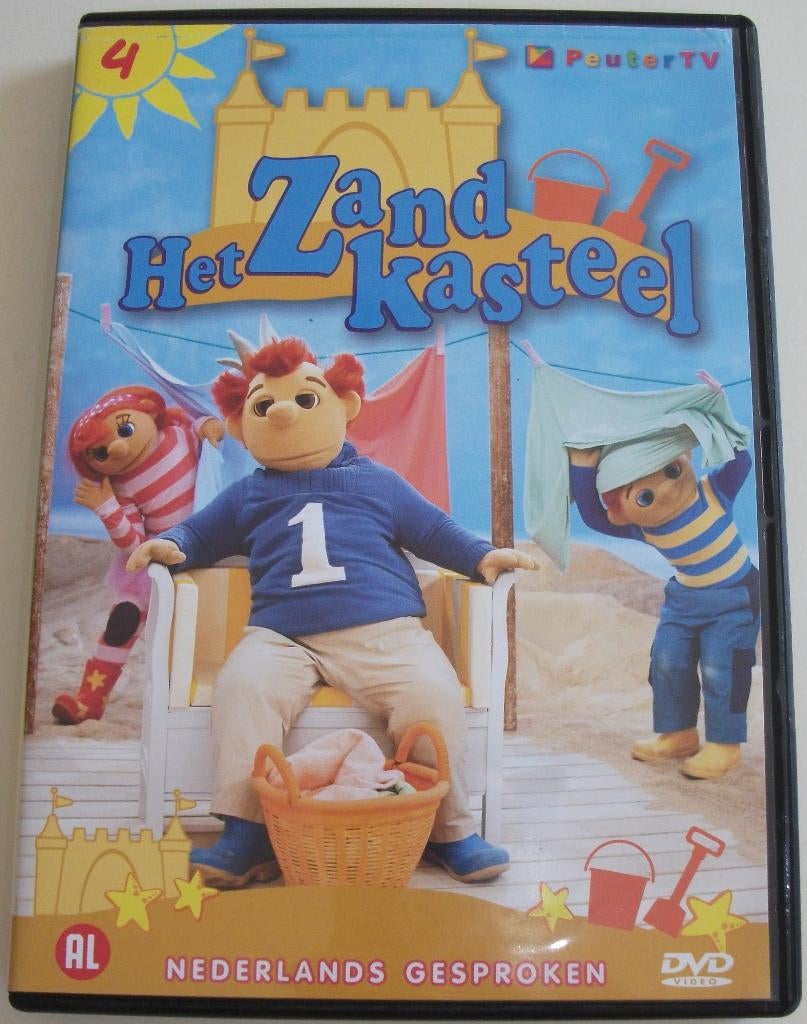 Dvd *** ZANDKASTEEL ***, Alle leeftijden, Ophalen of Verzenden, Zo goed als nieuw, Tv fictie