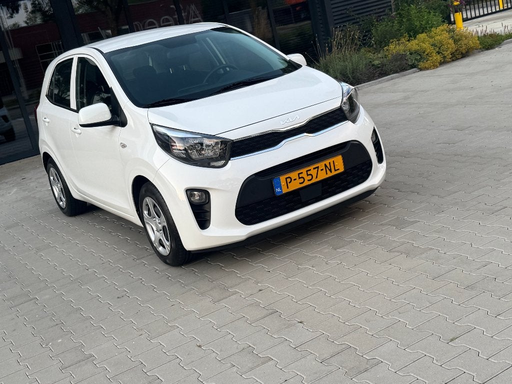 Kia Picanto 1.0 MPi | 2022 | AIRCO | Cruise | NAP | Garantie, Voorwielaandrijving, Dealer onderhouden, Stof, Wit