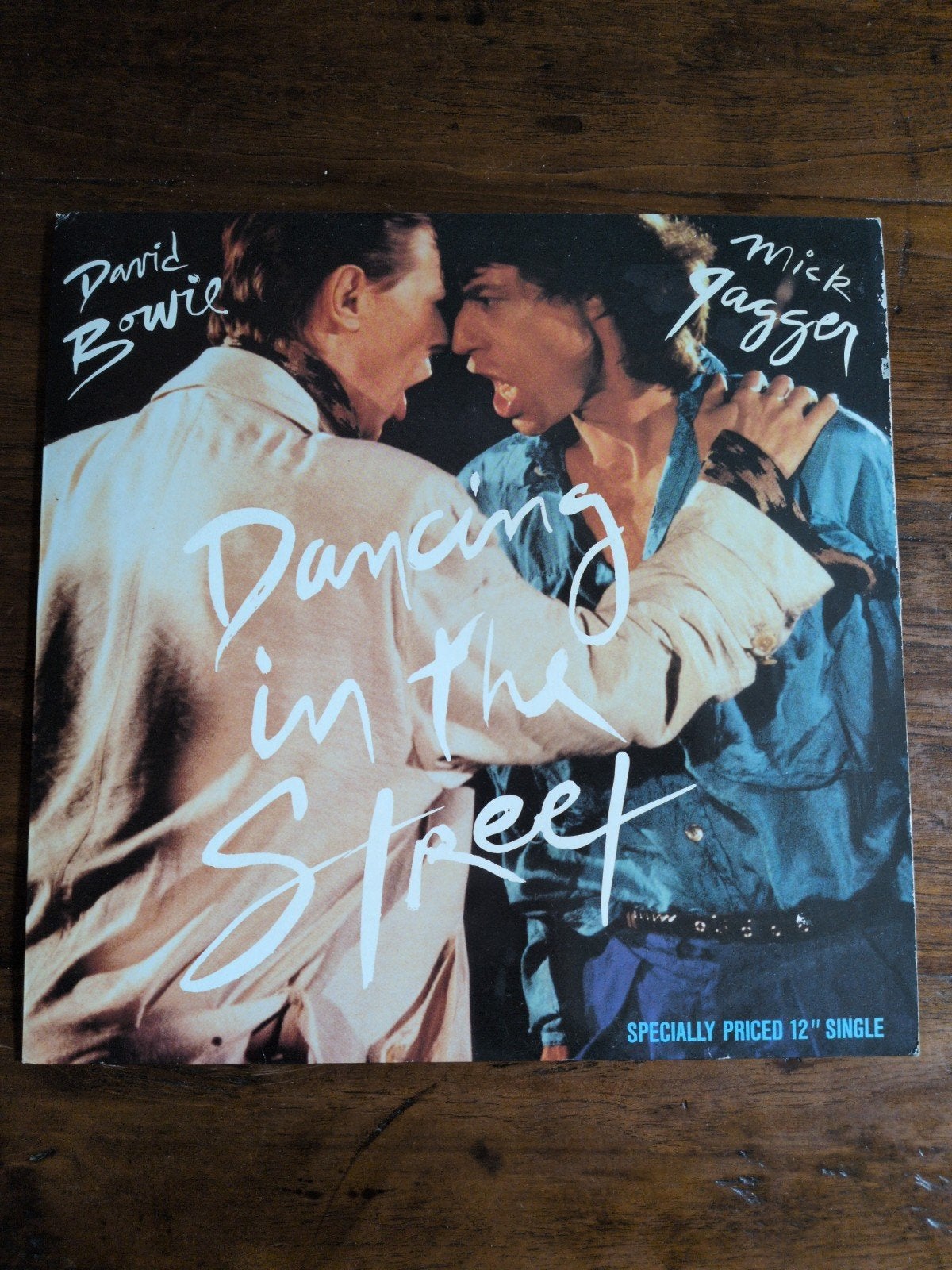 David Bowie and Mick Jagger // dancing in the street // 1985, Ophalen of Verzenden, Zo goed als nieuw, 12 inch, Pop