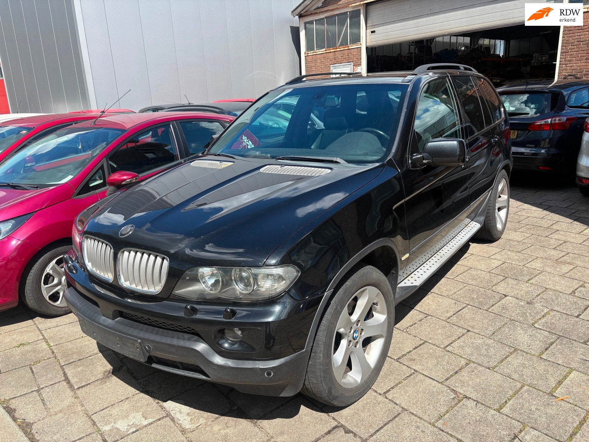 BMW X5 4.4i High Executive, Auto's, BMW, Automaat, 2095 kg, Gebruikt, Zwart