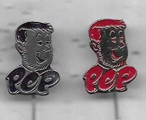 2 P.E.P. STRIP SPELDEN VERSCHILLENDE KLEUREN, Ophalen of Verzenden, Gebruikt, Overige onderwerpen, Speldje of Pin