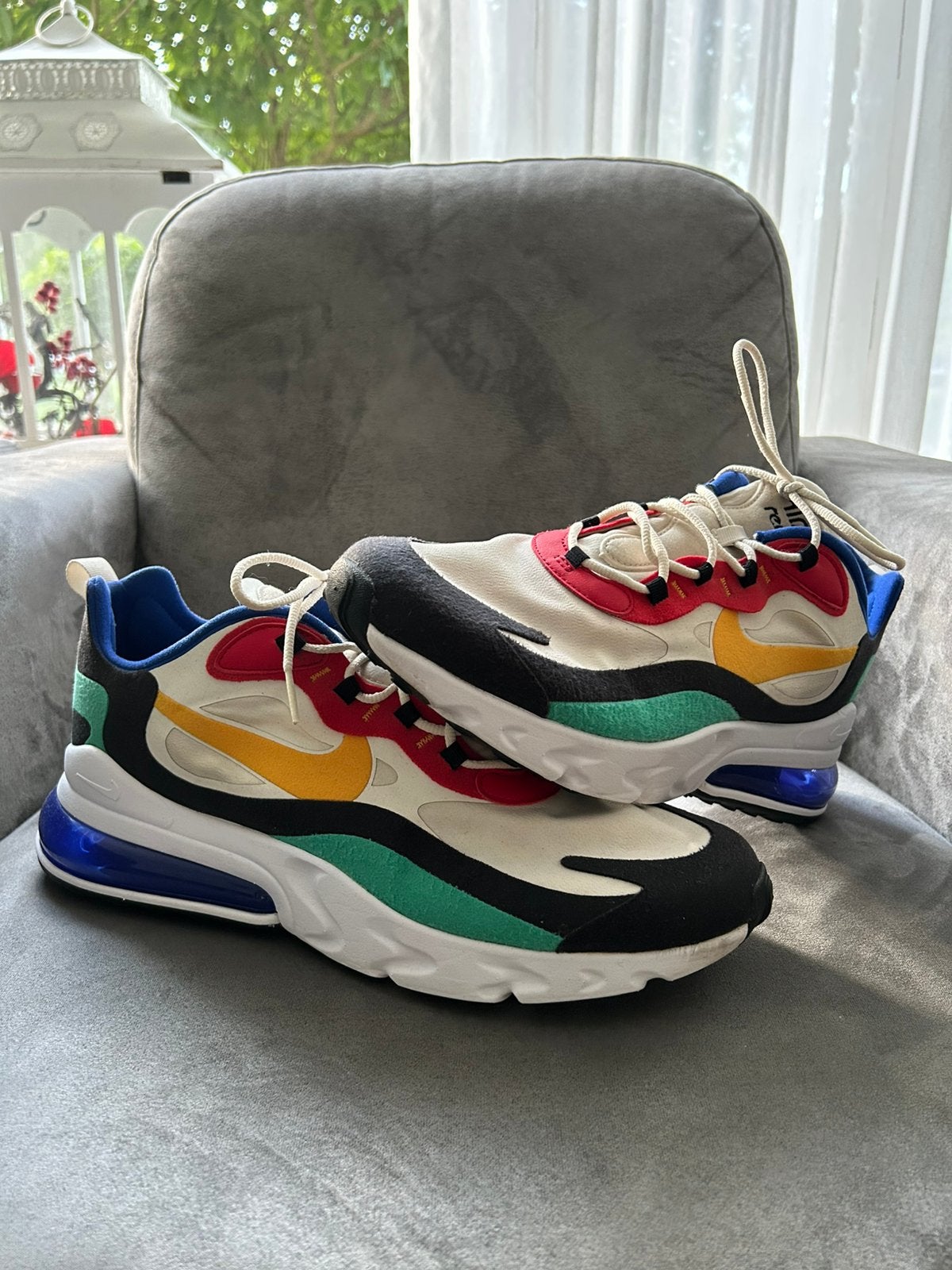 Nike Air Max React 270 Bauhaus maat 47,5, Kleding | Heren, Schoenen, Overige kleuren, Ophalen of Verzenden, Sneakers of Gympen