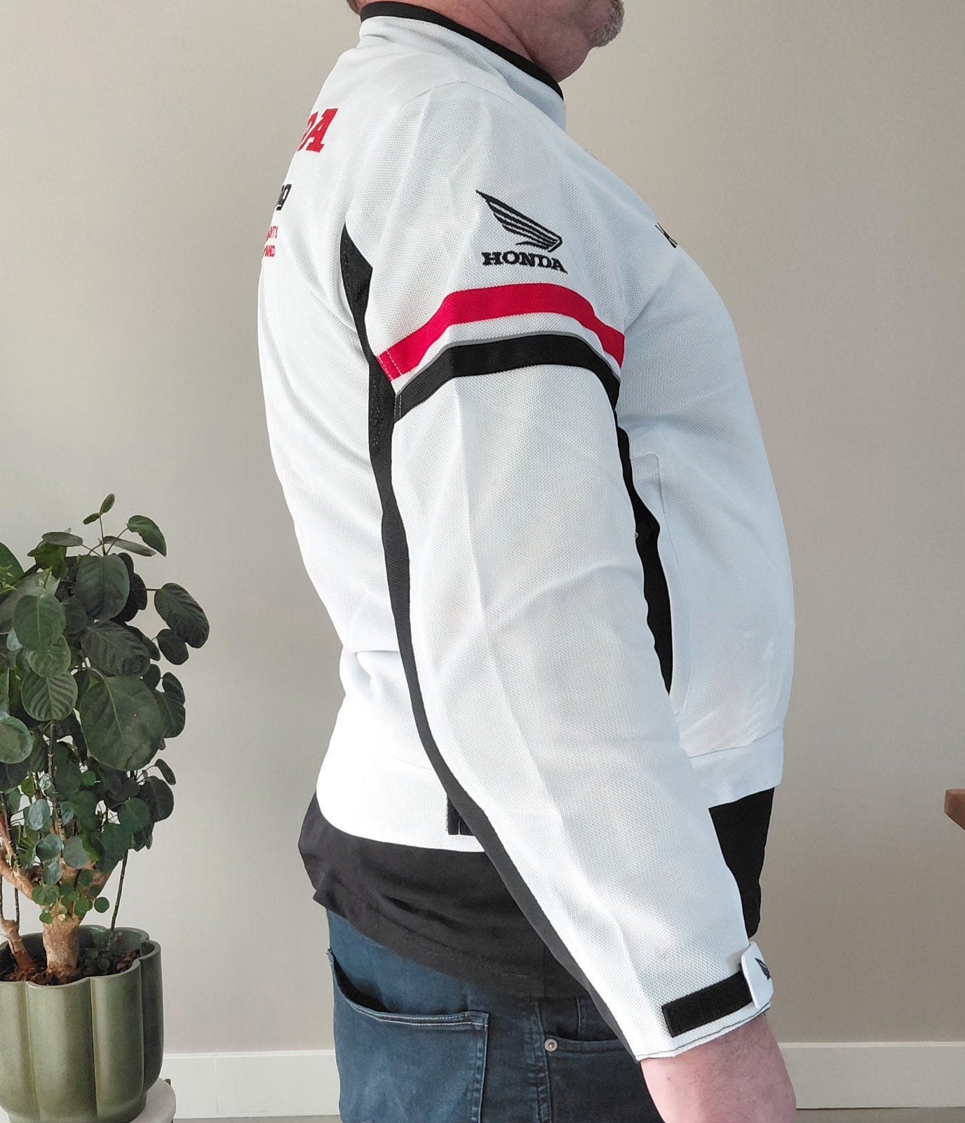 Honda Racing HRC zomer motorjas met ventilatiegaas en CE-pro, Motoren, Ophalen of Verzenden, Nieuw met kaartje, Jas | textiel
