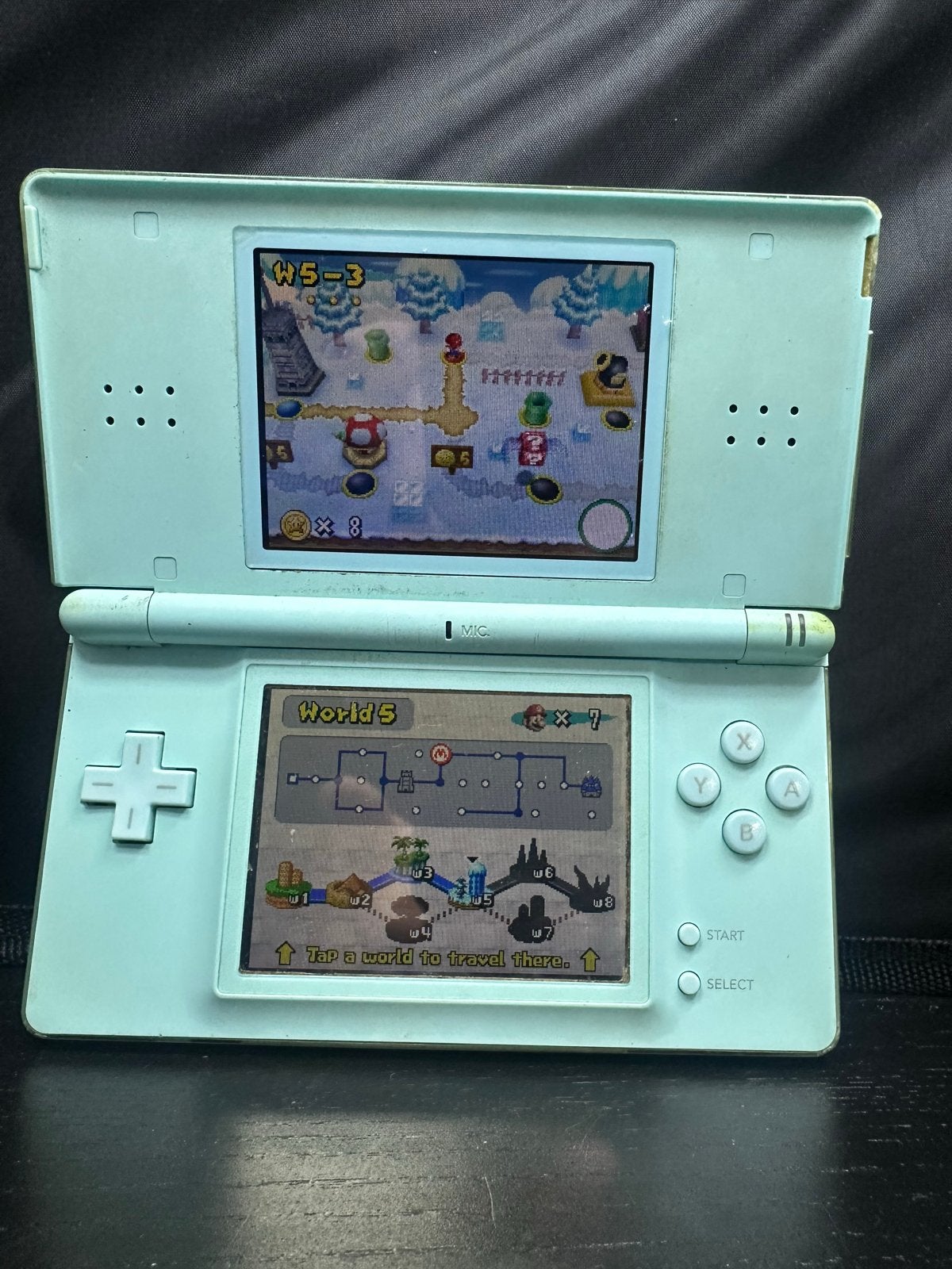Nintendo DS Lite Ice Blue - Werkend met lader & 2 stylussen, G, S, DS Lite, S